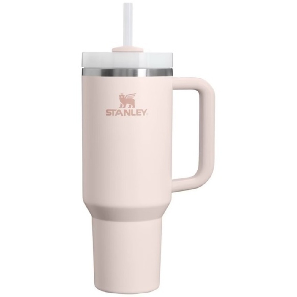 Stanley 40 oz Stainless Steel H2.0 FlowState Quencher Tumbler::NWT::ROSE QUARTZ: